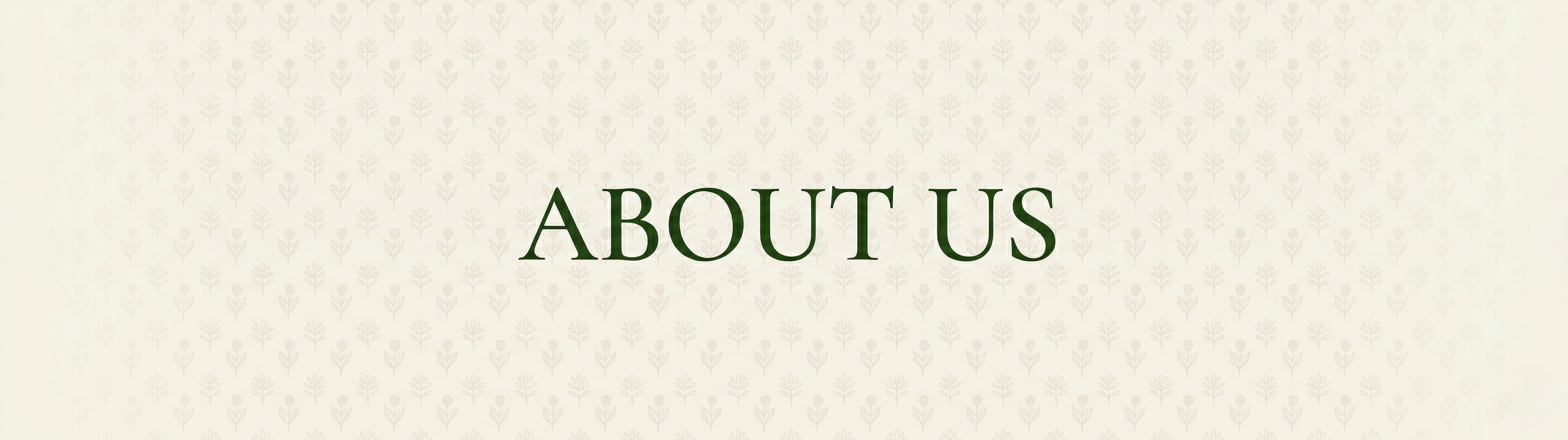 About Us Banner