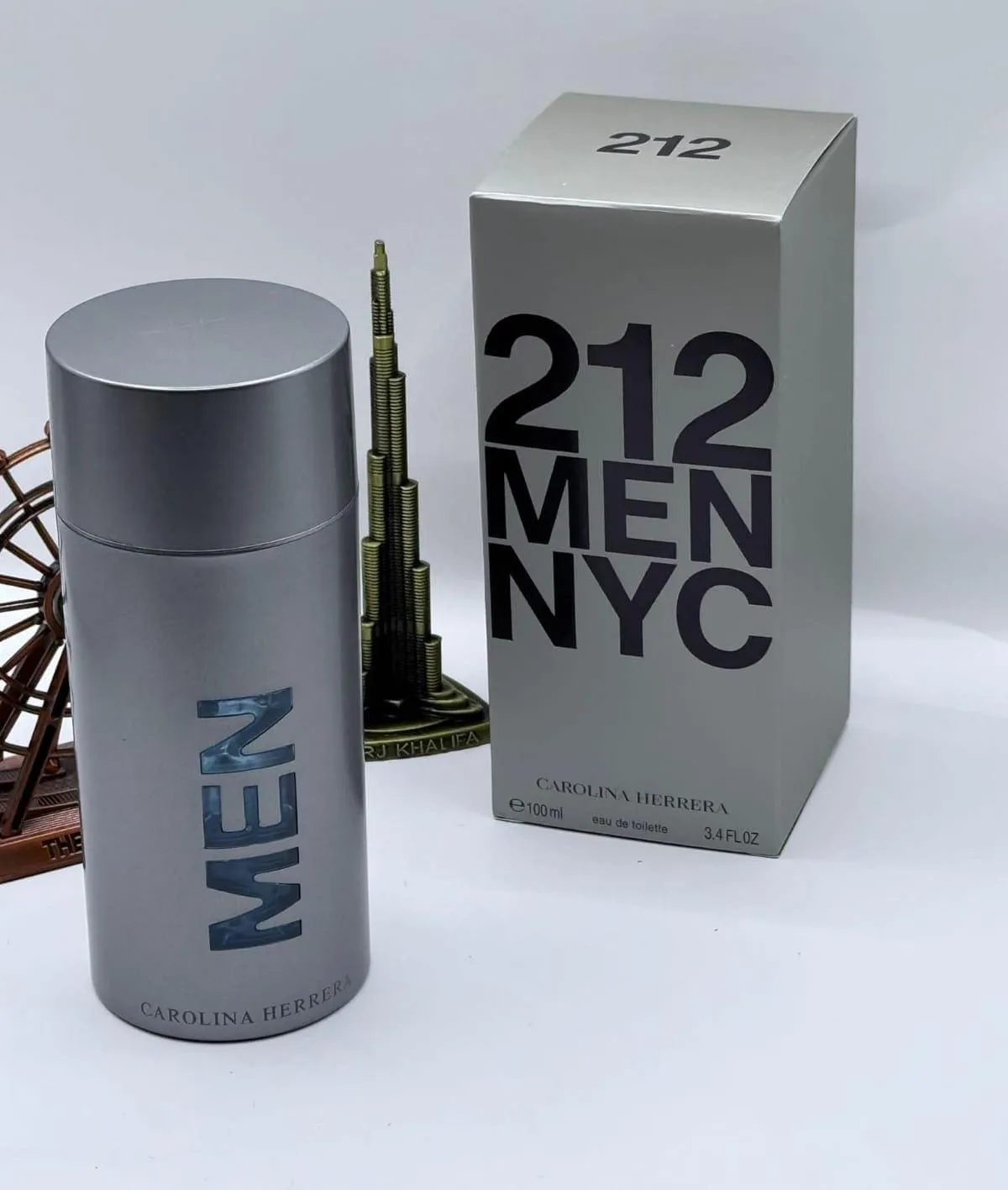 Carolina Herrera 212 Men NYC Eau de Toilette 100ml | Original Men's Perfume UK
